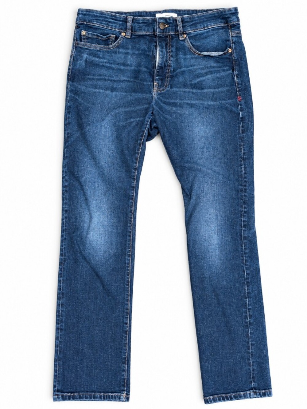 Warp + Weft HND Men’s Jeans 32x30 Dark Wash Straight Denim